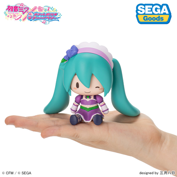初音ミク×オシャレ魔女 ラブ and ベリー ふわぷち デフォルメフィギュア キラリンパープル
