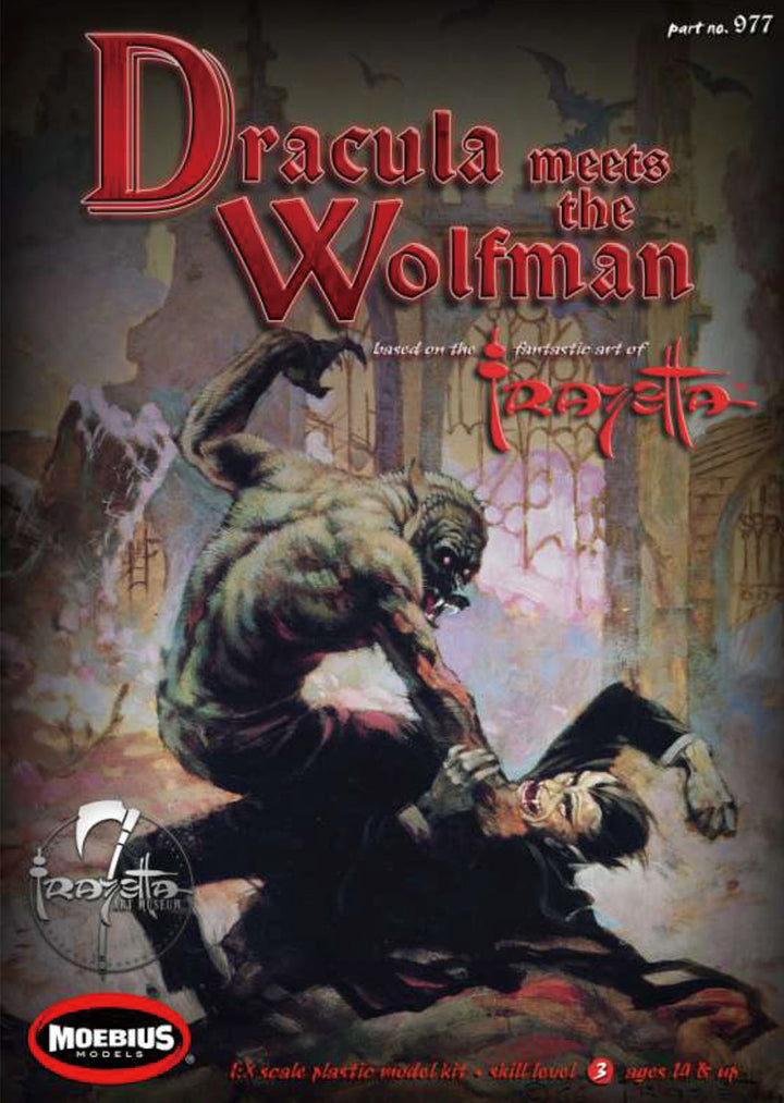 1/8 フランク・フラゼッタ ドラキュラ vs 狼男