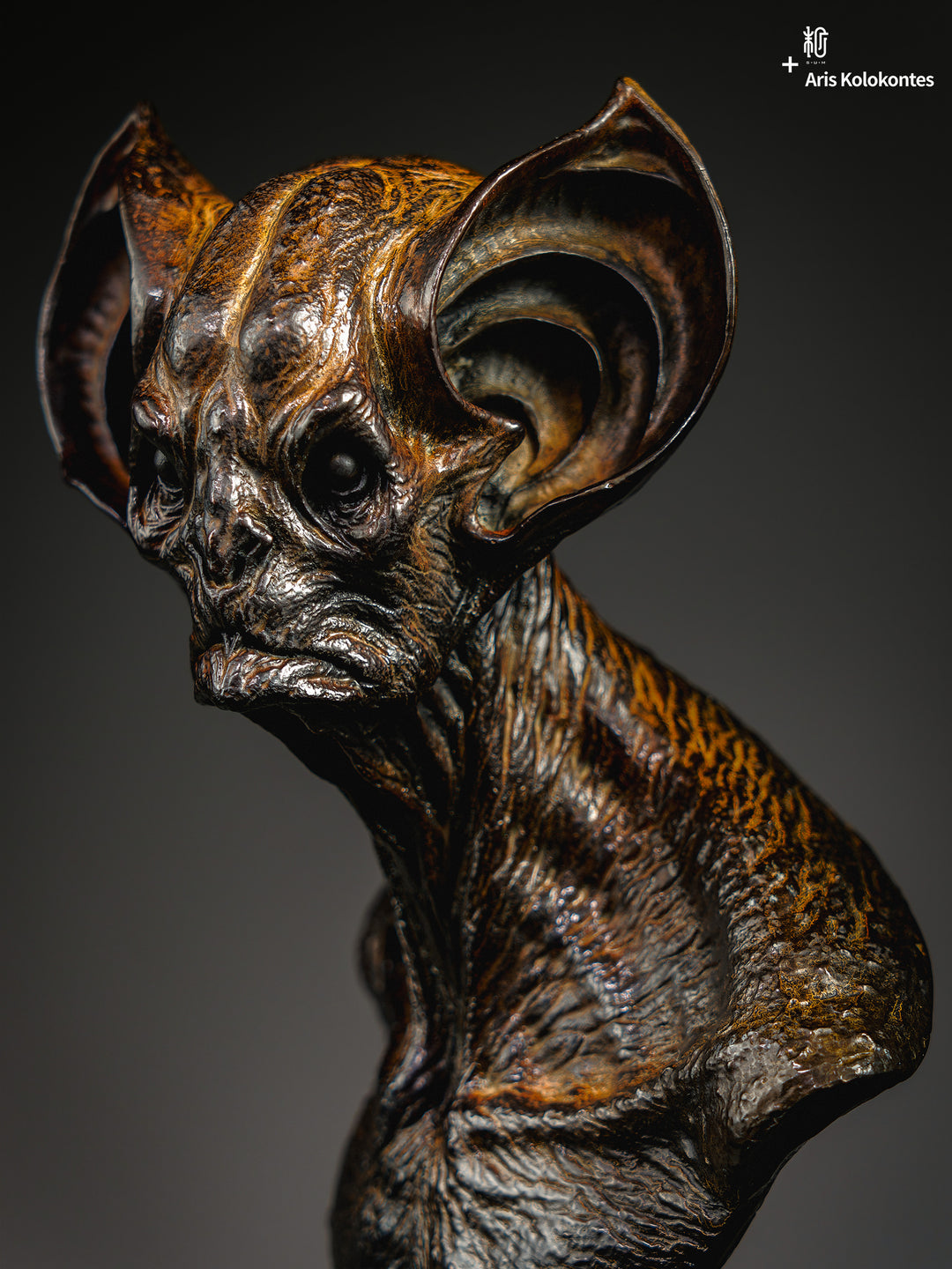 Bat Creative Inspiration bronze statue