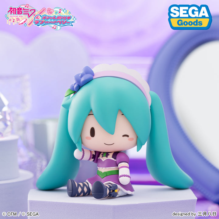 初音ミク×オシャレ魔女 ラブ and ベリー ふわぷち デフォルメフィギュア キラリンパープル