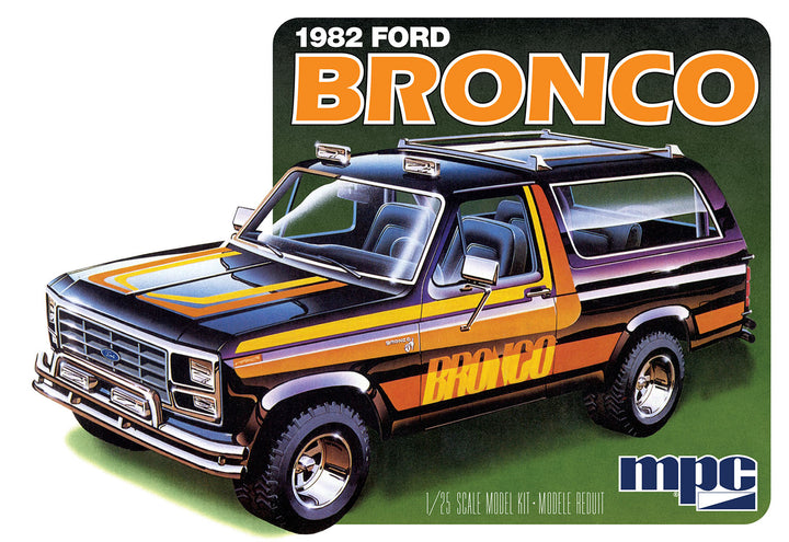 MPC(エムピーシー) 1982 フォード ブロンコ 1/25スケール 未塗装組立キット