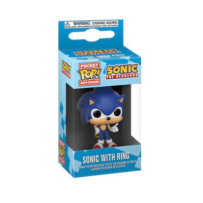 Pocket Pop! Keychain ソニック リング付き