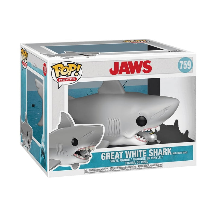 Pop! Movies ジョーズ ダイビングタンク付き 6インチ