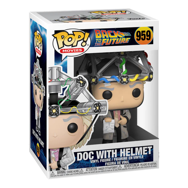 Pop! バック・トゥ・ザ・フューチャー ドク ヘルメット付き
