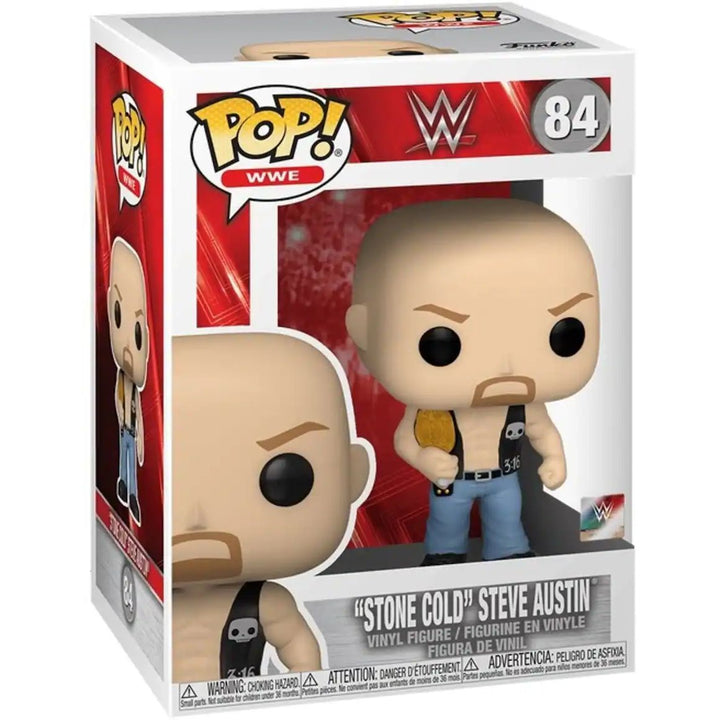 Pop! WWE SC ストーン・コールド・スティーブ・オースティン(ベルト付き)(メタリック)