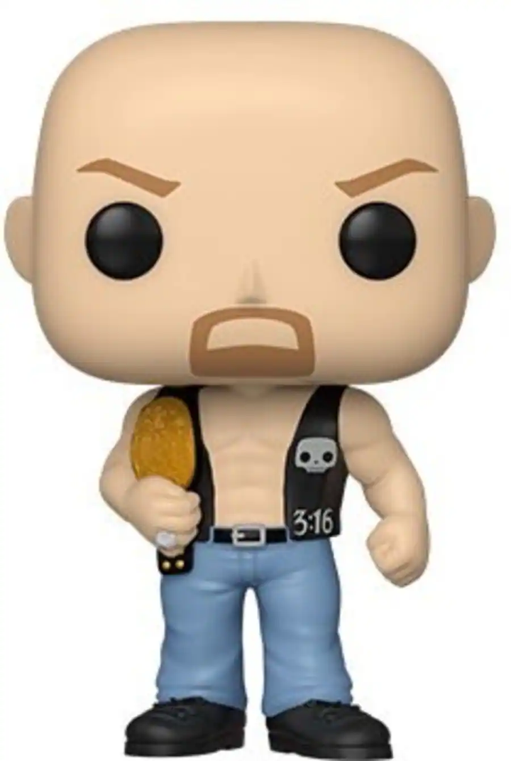 Pop! WWE SC ストーン・コールド・スティーブ・オースティン(ベルト付き)(メタリック)