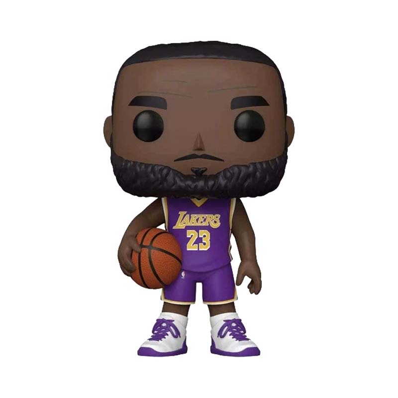 Pop! NBA レイカーズ 10インチ レブロン・ジェームズ（パープルジャージ）