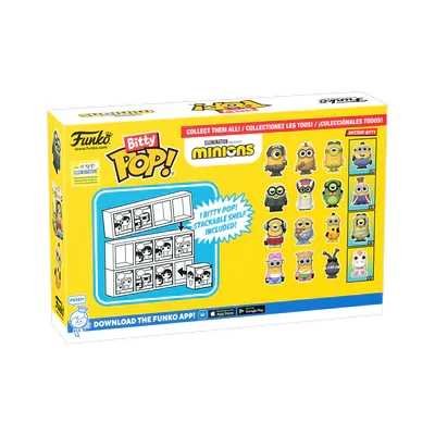 Bitty Pop! 4pk ミニオンズ アイ・マティ 4個セット