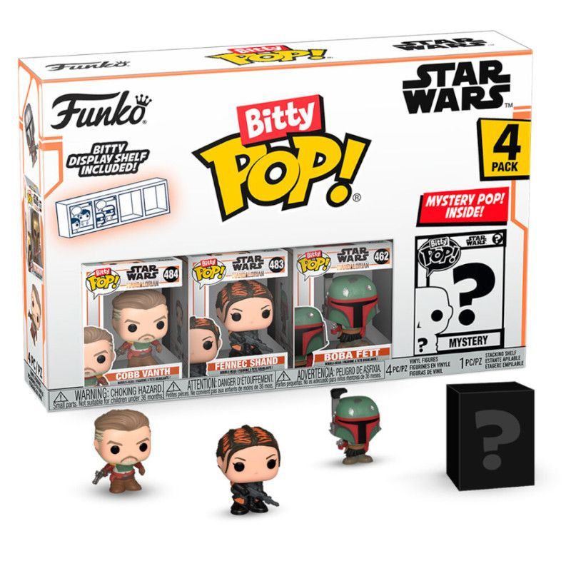 Bitty Pop! 4pk マンダロリアン ボバ・フェット
