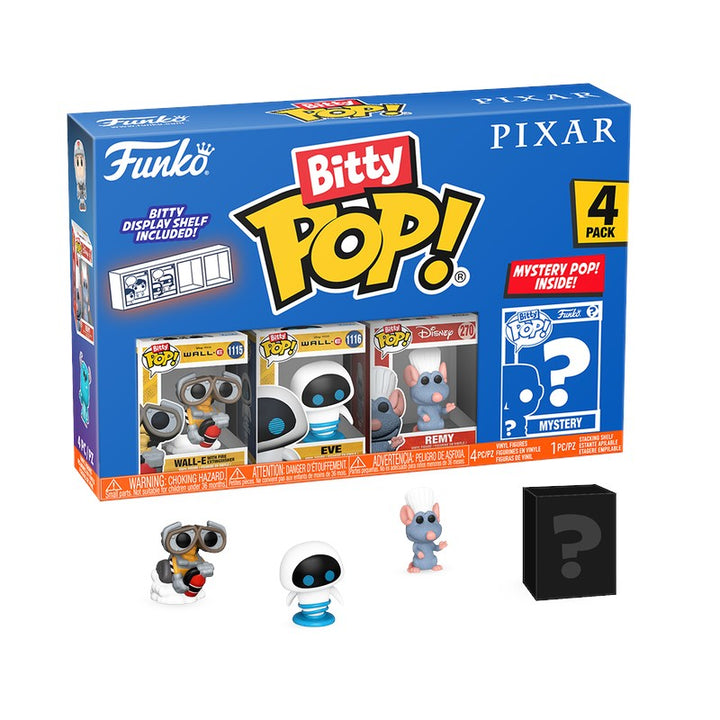 Bitty Pop! 4pk Pixar: ウォーリー 4個セット