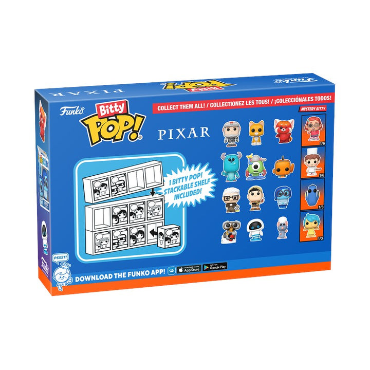 Bitty Pop! 4pk Pixar: ウォーリー 4個セット