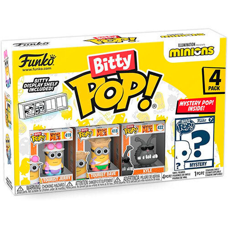 (単品販売)Bitty Pop! 4pk アソート ミニオンズ