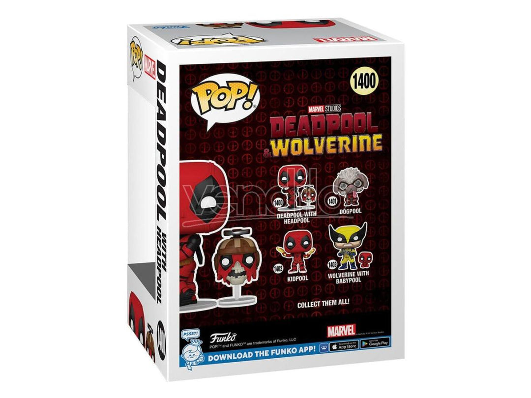 Pop! & Buddy デッドプール ヘッドプール付き