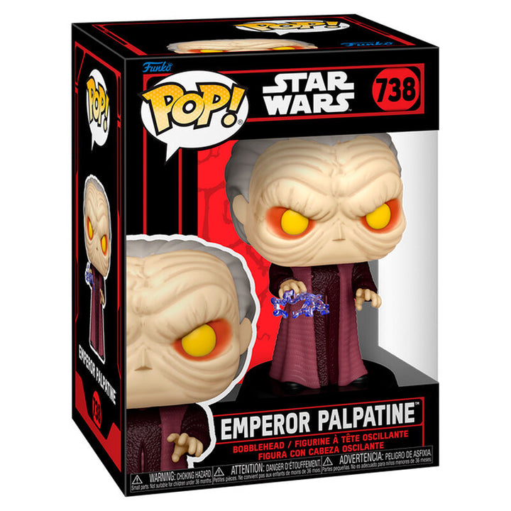 Pop! Star Wars ダークサイド パルパティーン皇帝 フォース・ライトニングVer.