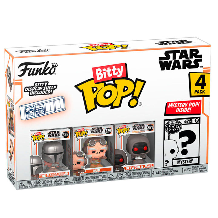 (単品販売)Bitty Pop! 4pk アソート マンダロリアン S1