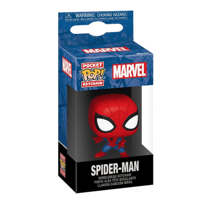 Pop! Keychain マーベル ニュークラシックス スパイダーマン