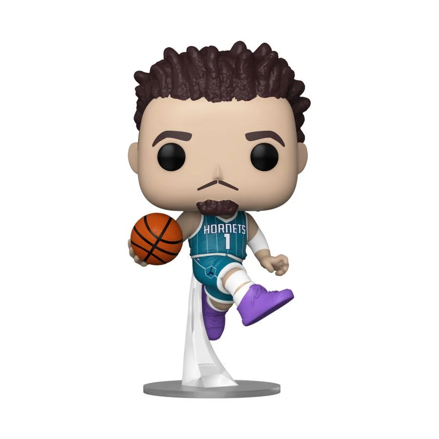 Pop! NBA ホーネッツ ラメロ・ボール(アイコンエディション)