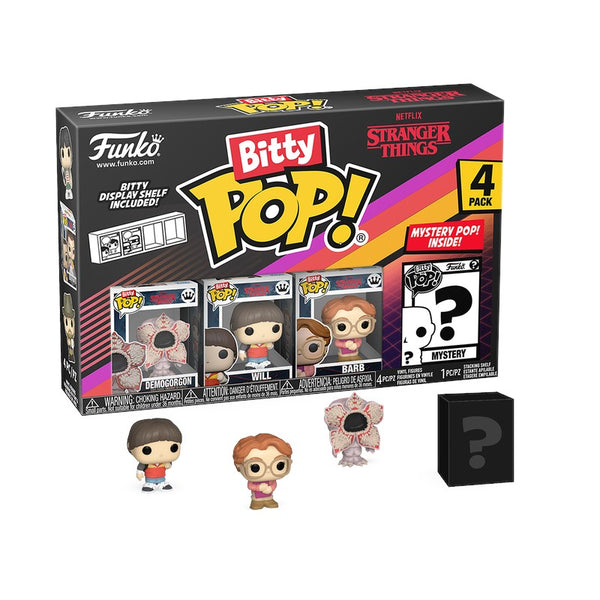 新品即決 Bitty Pop! シーズン1 ストレンジャー・シングス: 4pk ヨガ・ピラティス