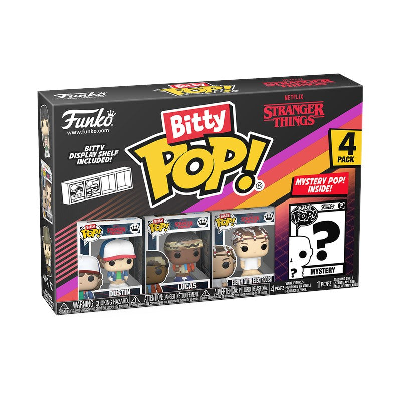Bitty Pop! 4pk ストレンジャー・シングス: シーズン1 ダスティン4 パック