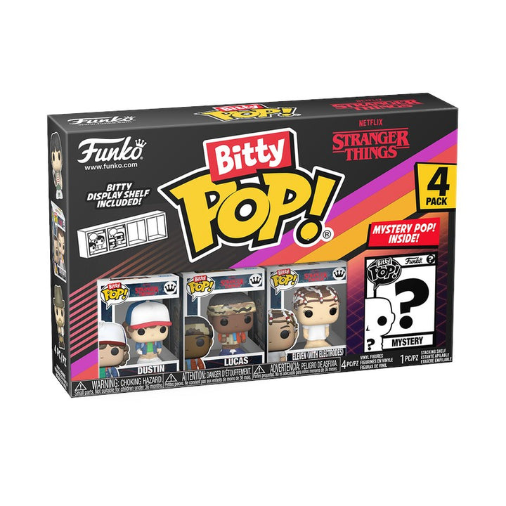 Bitty Pop! 4pk ストレンジャー・シングス: シーズン1 ダスティン4 パック