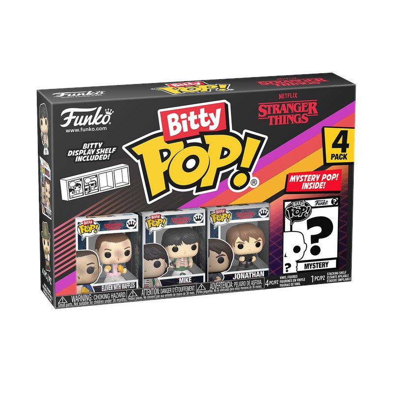 Bitty Pop! 4pk ストレンジャー・シングス: シーズン1 イレブン4 パック