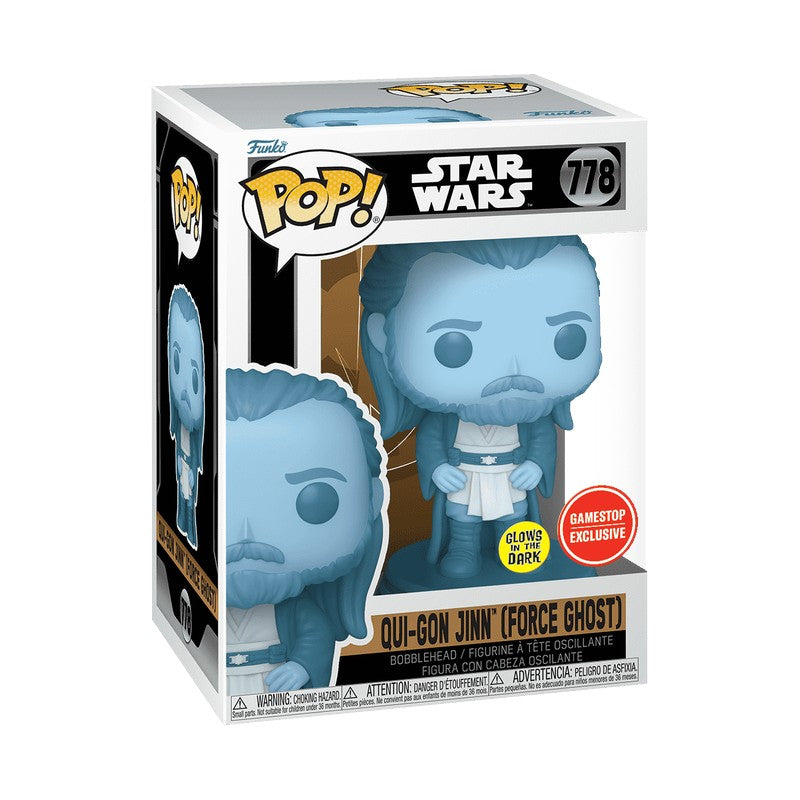 【マサ】FUNKO POP! SW オビワン　ダースモール　クワイガン Pop! オビ＝ワン・ケノービ クワイ ガン・ゴースト(グロー) – SOOTANG