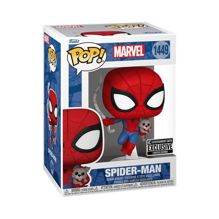 Pop! Marvel スパイダーマン with サンドイッチ(ドッグ)