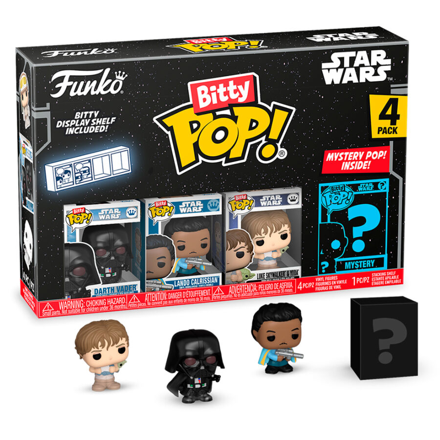 (単品販売)Bitty Pop! 4pk アソート スター・ウォーズ 帝国の逆襲