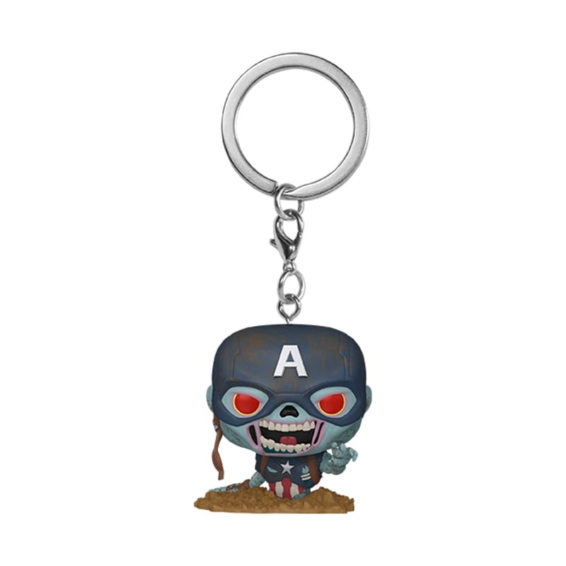 Pop! Keychain ゾンビ・キャプテン・アメリカ
