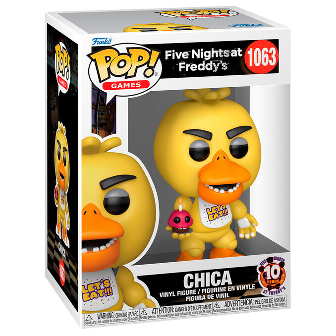 Pop! Games FNAF 10th チカ カップケーキ付き