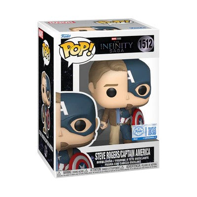 Pop! Marvel インフィニティ・サーガ スプリット キャプテンアメリカ/スティーブ・ロジャース