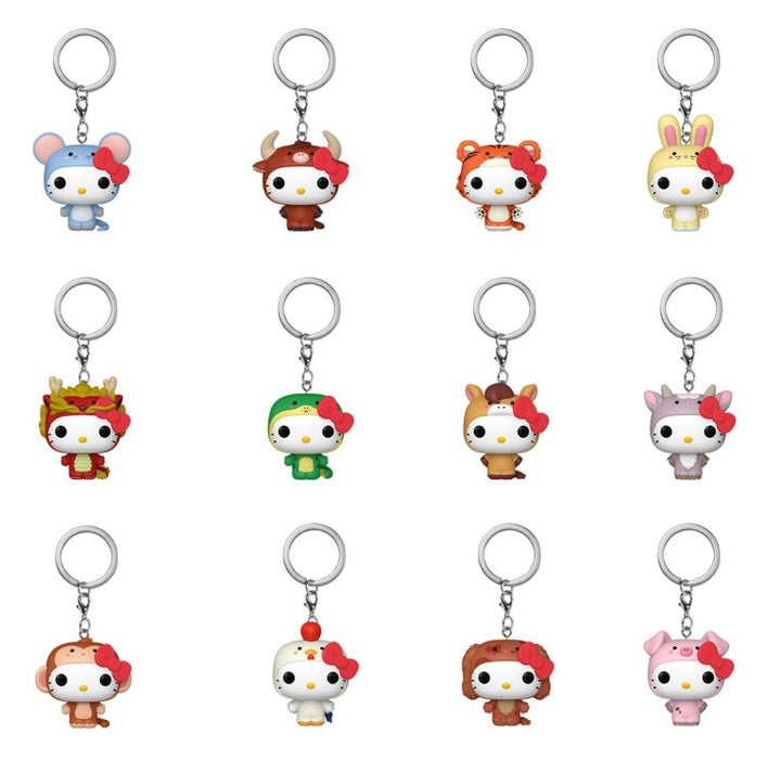 (単品販売)Pop! Keychain サンリオ ハローキティ：十二支