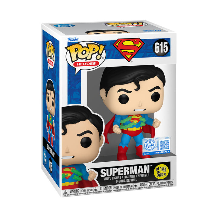 Pop! Heroes DCマルチバース スーパーマン 蓄光エディション