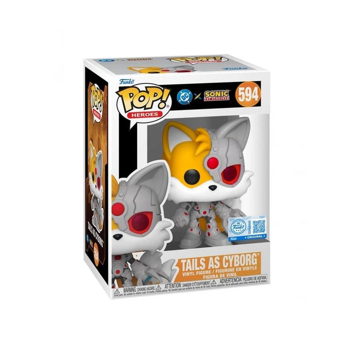 Pop! Heroes JLA & Sonic テイルス サイボーグVer.
