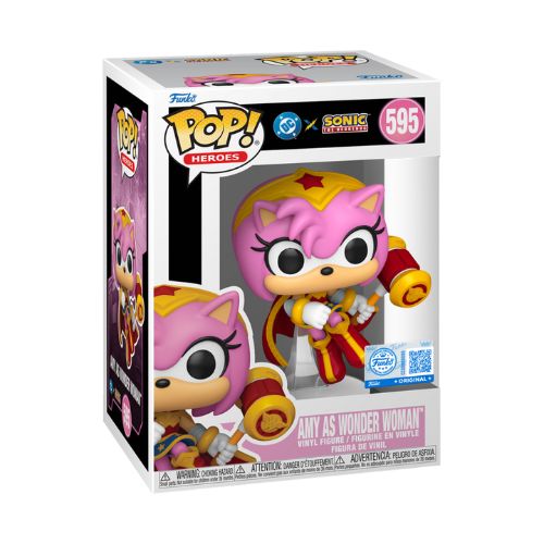 Pop! Heroes JLA & Sonic エミー・ローズ ワンダーウーマンVer.