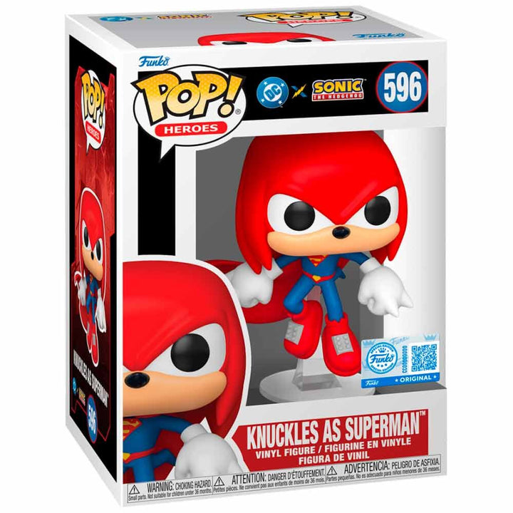 Pop! Heroes JLA & Sonic ナックルズ スーパーマンVer.