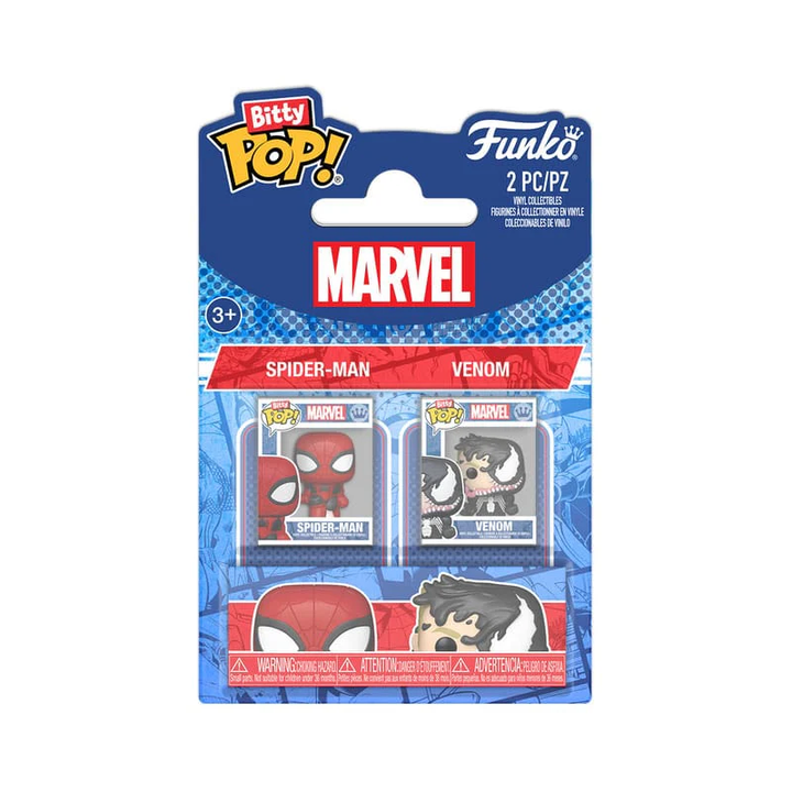 Bitty Pop! スパイダーマン&ヴェノム 2個セット