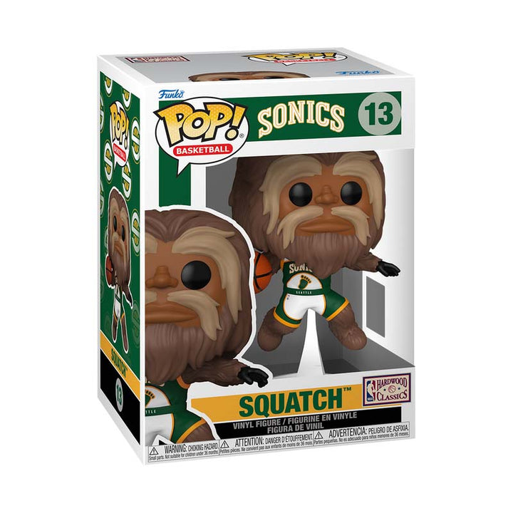 Pop! シアトル・スーパーソニックス マスコット スクワッチ(ダンク)