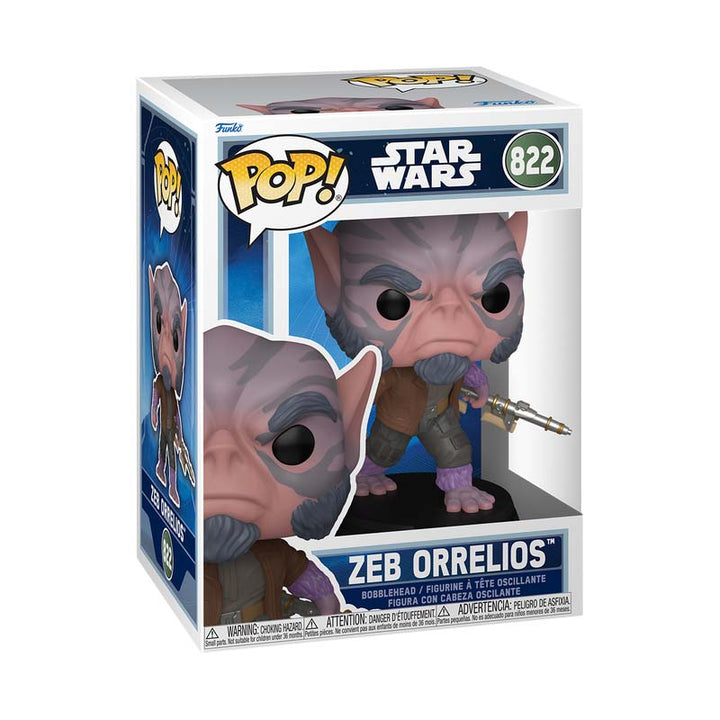 Pop! スター・ウォーズ ゼブ・オレリオス ボー＝ライフル付き