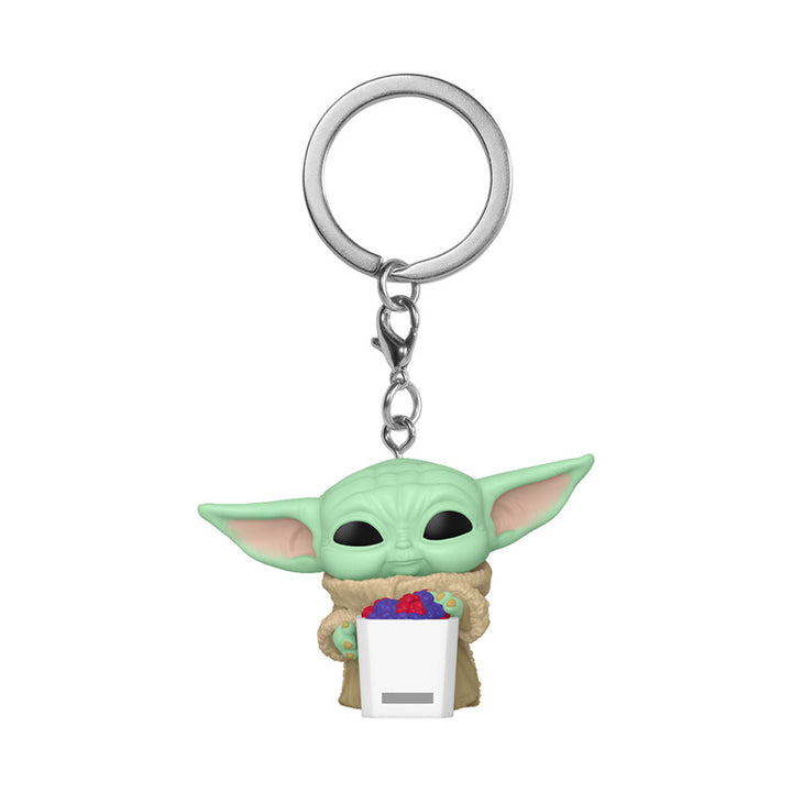 Pop! Keychain スター・ウォーズ マンダロリアン・アンド・グローグー S2 グローグー スナック付き