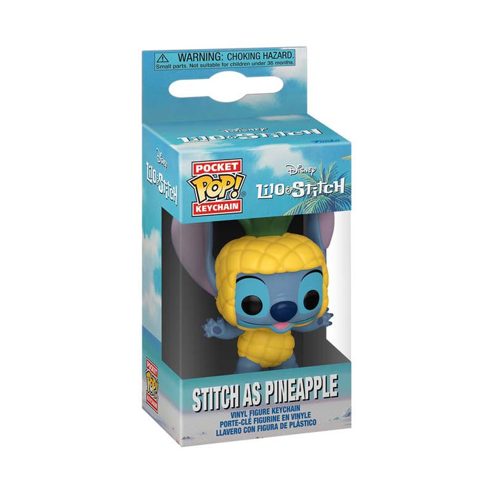 Pop! Keychain ディズニー スティッチ パイナップルVer.