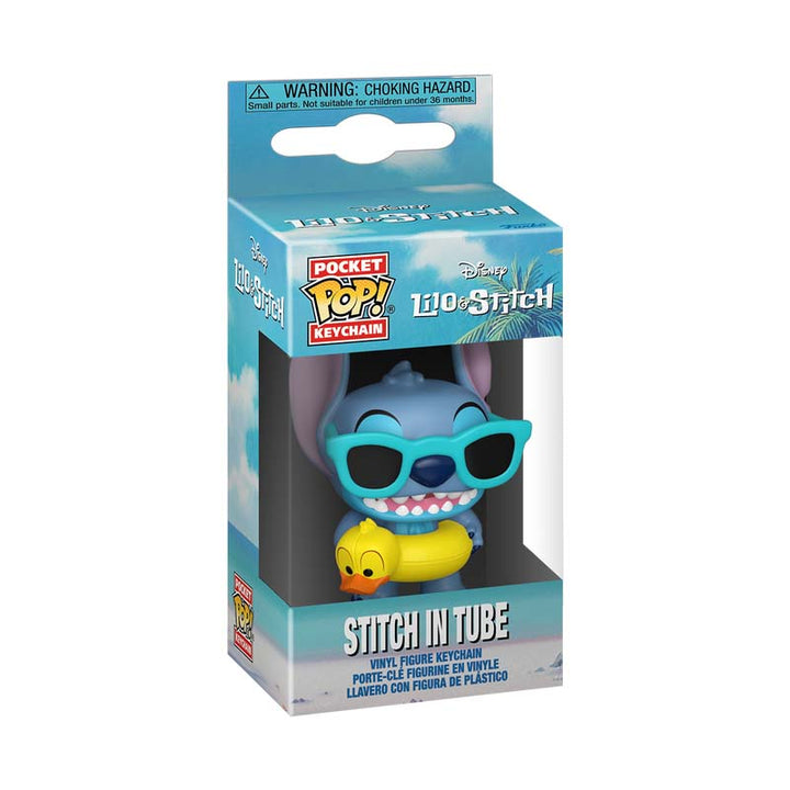 Pop! Keychain ディズニー スティッチ 浮き輪Ver.
