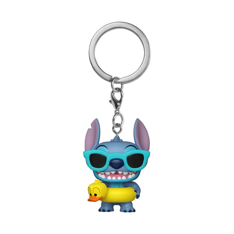 Pop! Keychain ディズニー スティッチ 浮き輪Ver.