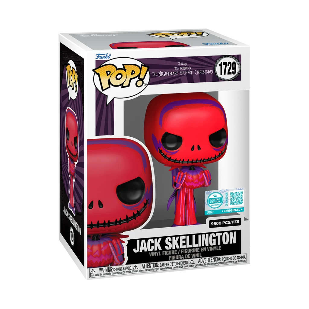 Pop! SupremeLE TNBC S9 ジャック・スケリントン パンプキン付き