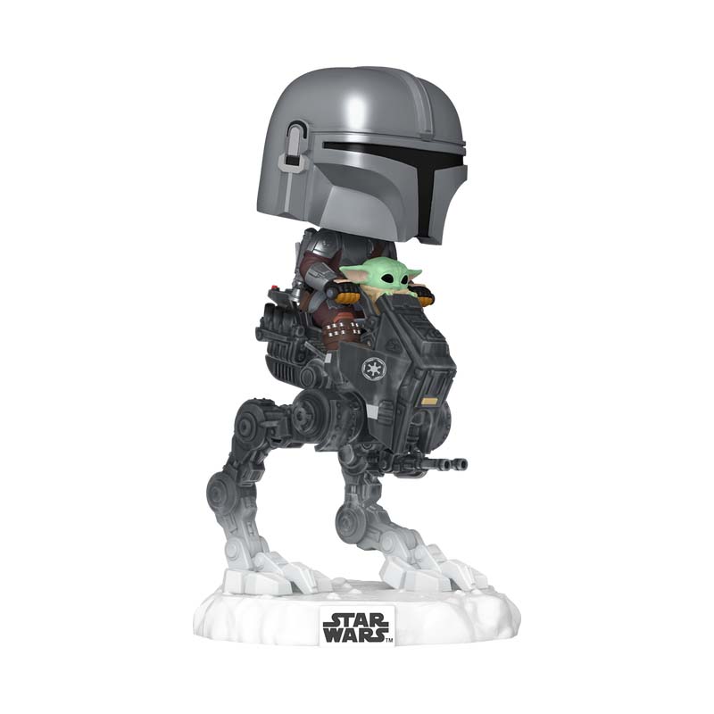 Pop! Rides Deluxe スター・ウォーズ マンダロリアン＆グローグー(インペリアル・レムナント AT-RT)