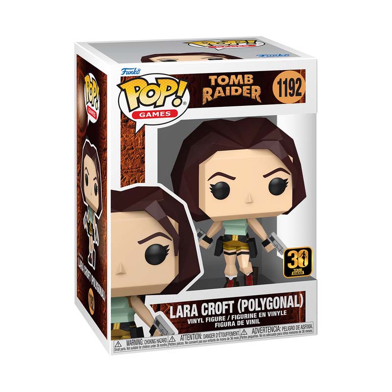Pop! Games トゥームレイダー ララ・クロフト(ポリゴン)