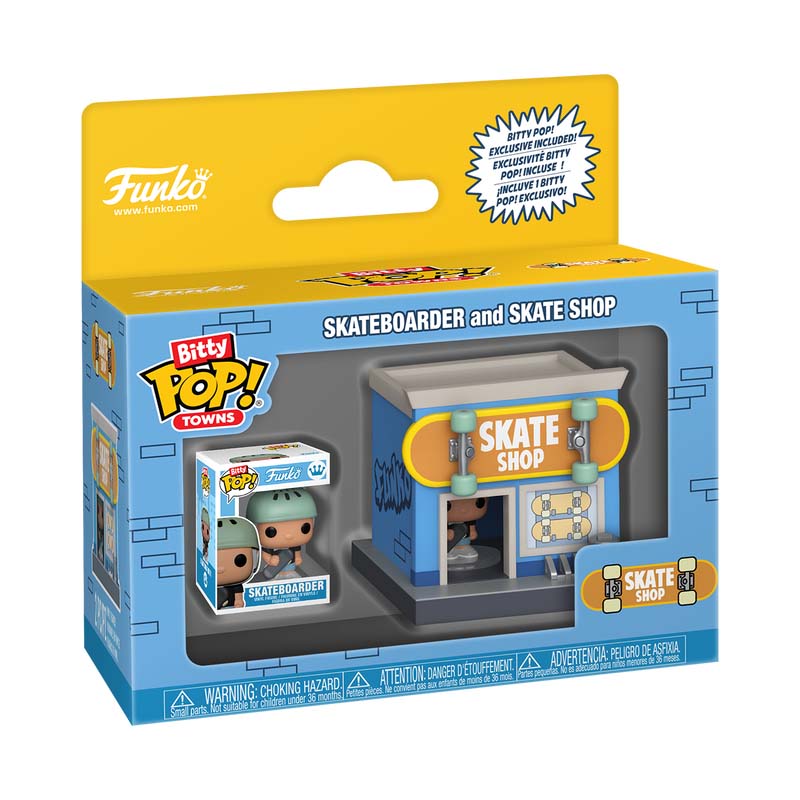 Bitty Pop! Towns Bitty City スケートショップ