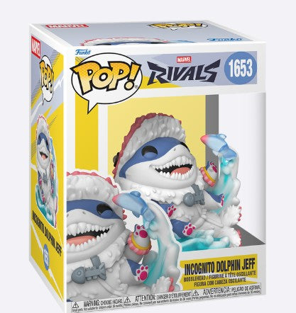 Pop! Premium マーベル Rivals ジェフ・ザ・ランド・シャーク (イルカ変装)