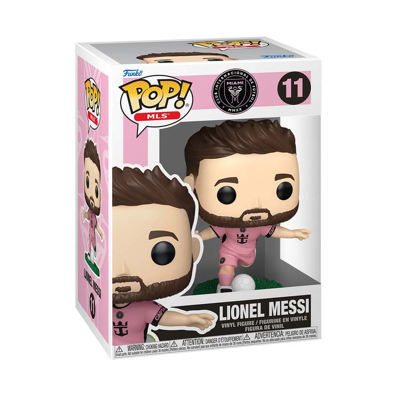 Pop! MLS インテル・マイアミ リオネル・メッシ(ピンク ユニフォーム)