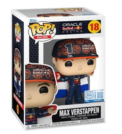 Pop! F1 レッドブル・レーシング マックス・フェルスタッペン (国旗付き)